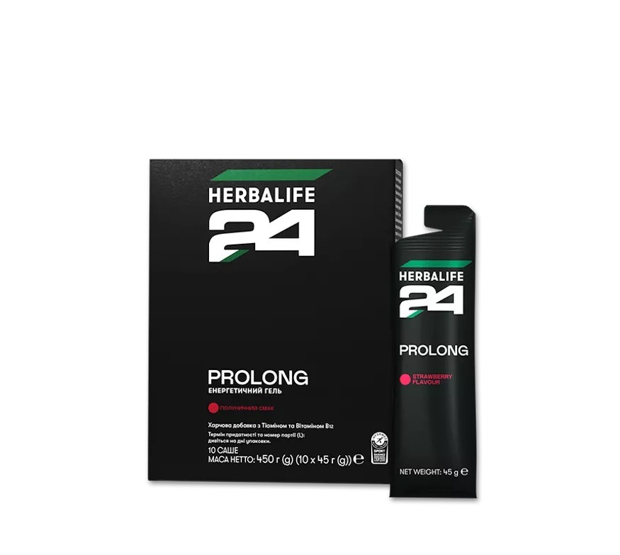 Енергетичний гель Herbalife24 Prolong Полуниця 10 саше (402K)