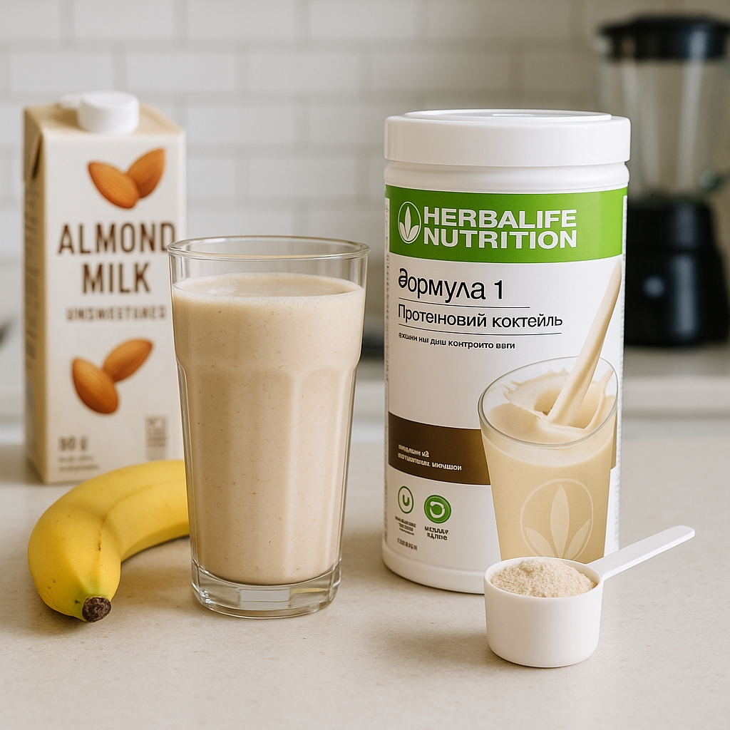 Як правильно приготувати протеїновий коктейль Herbalife Формула 1 для схуднення?