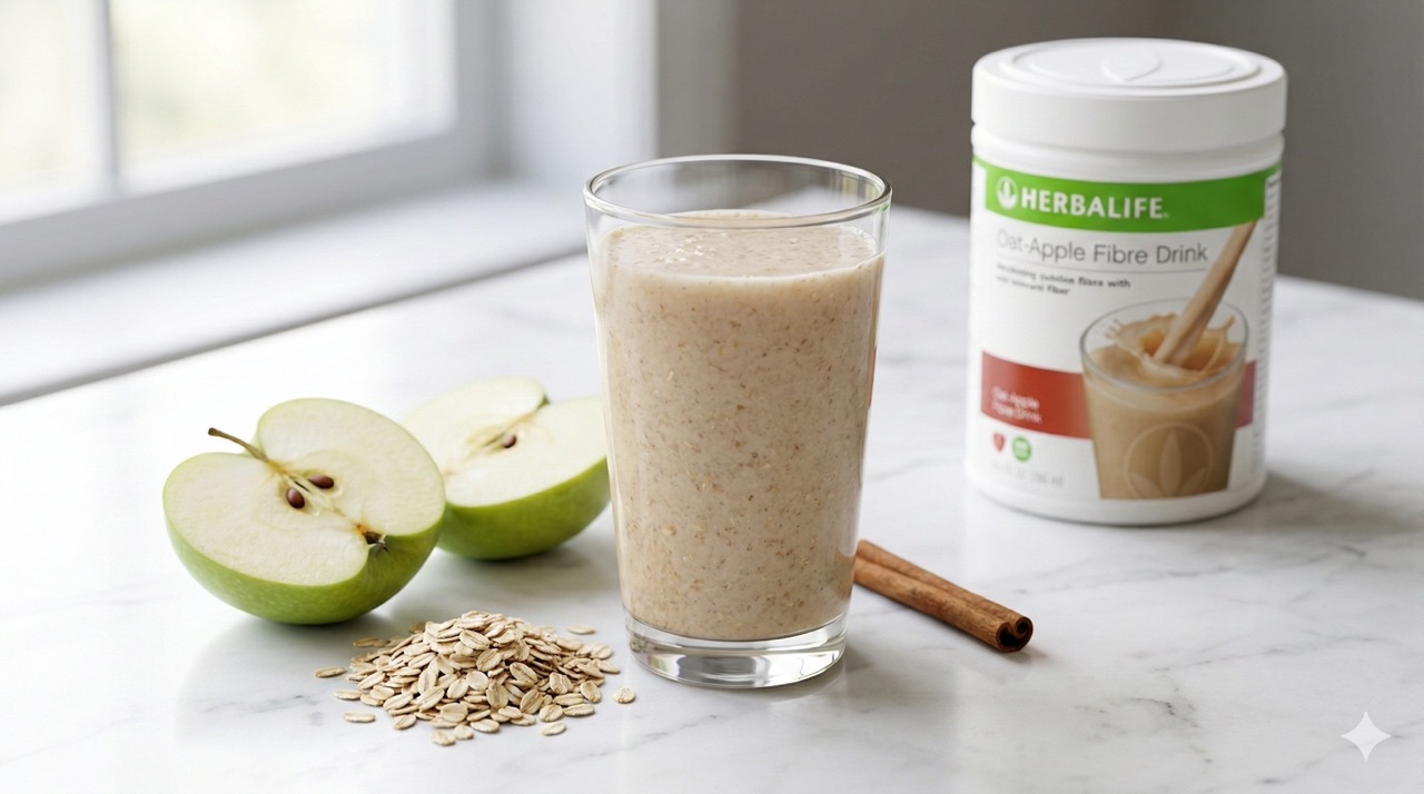 Вівсяно-яблучний напій Herbalife — склад, як приймати